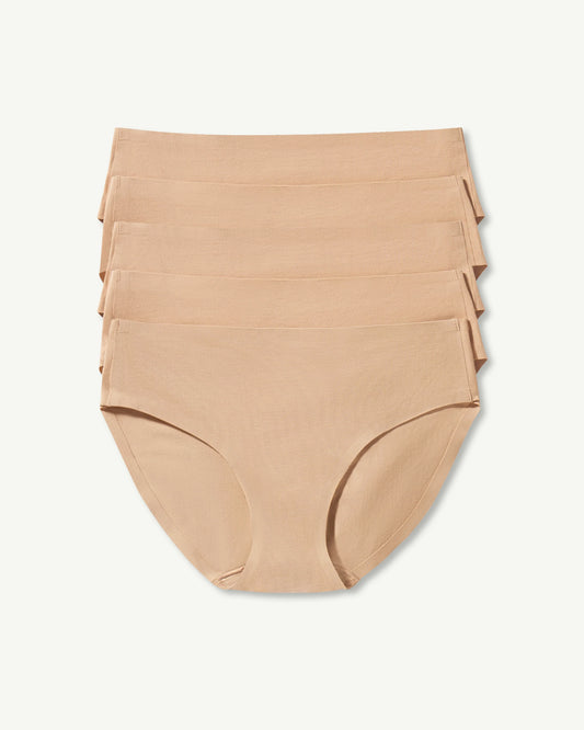 SoftForm Cotton Mid-Rise Brief 5-Pack